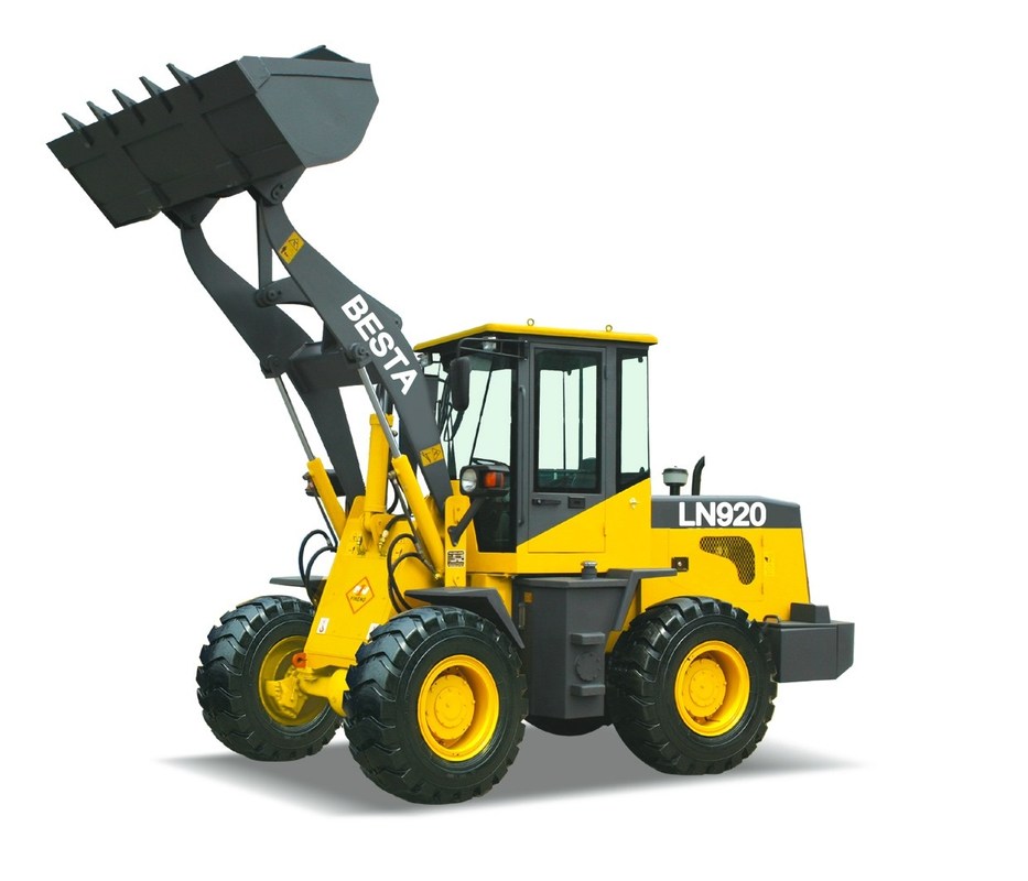 Kapasitas 2000KG 4WD Mini Wheel Loader 5.5 Ton Sertifikasi ISO9001
