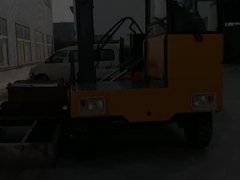 SF50C side loader forklift 7t 5t side loading forklift truk dengan motor Isuzu