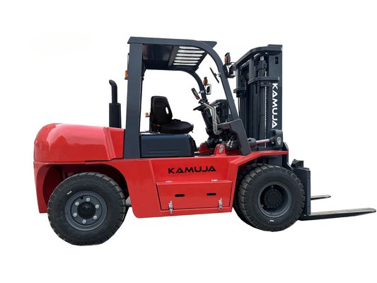7000kg Kapasitas Beban Diesel Forklift untuk aplikasi industri dan gudang